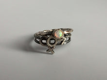 Load image into Gallery viewer, Male or Female Stacking Ring. Sterling silver stacker jewelry mix and match. Gender sex symbol jewelry.