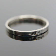Load image into Gallery viewer, Choose your gemstone. Two 14k white gold gemstone stacking rings set. Custom band set of 2 rings gemstone stacking rings.
