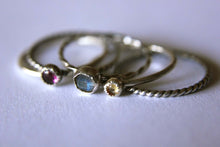 Load image into Gallery viewer, Single Band Stackable Rings Mix and Match Sterling Silver
